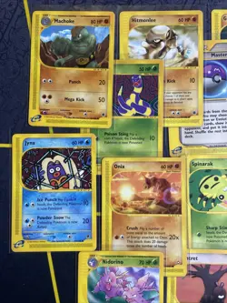 15 Card Pokemon e Reader / e Series Lot. Skyridge/Aquapolis/Expedition LP - Image 2