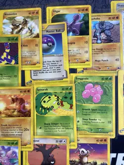 15 Card Pokemon e Reader / e Series Lot. Skyridge/Aquapolis/Expedition LP - Image 3