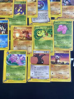 15 Card Pokemon e Reader / e Series Lot. Skyridge/Aquapolis/Expedition LP - Image 5