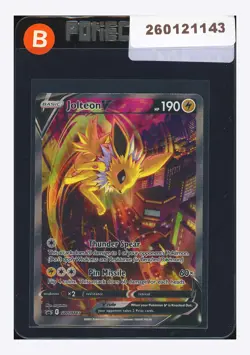 Pokemon Jolteon V Promo 2021 SWSH183 Premium Collection Box English - Image 1