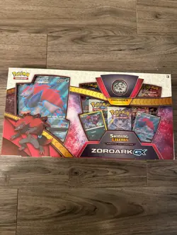 Pokemon TCG:Shining Legends Zoroark GX Special Collection Box New Factory Sealed - Image 2
