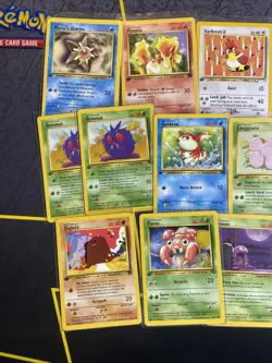 Pokemon 19 Card Lot 1st Edition WOTC VINTAGE JG/FOSSIL/ROCKET/NEO LP - Image 2
