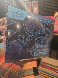 Pokemon TCG: Mega Evolution Phantasmal Flames Elite Trainer Box (ETB) - Sealed - Image 1