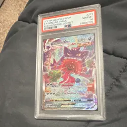 Pokemon Gengar VMAX 271/264 Fusion Strike Secret Rare Holo PSA 10 EN - Image 1