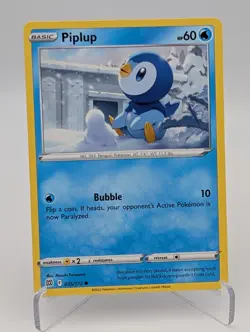 38x PIPLUP Pokemon Card 035/172 Sword & Shield Brilliant Stars Non-Holo Lot - Image 3