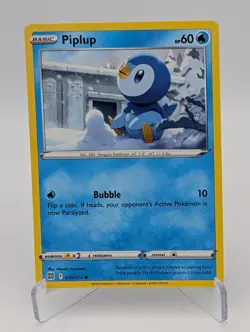38x PIPLUP Pokemon Card 035/172 Sword & Shield Brilliant Stars Non-Holo Lot - Image 4