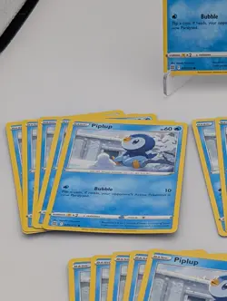 38x PIPLUP Pokemon Card 035/172 Sword & Shield Brilliant Stars Non-Holo Lot - Image 5