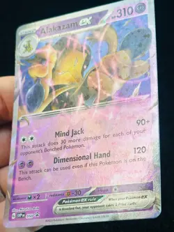 Alakazam ex 050 Black star Promo 151 - LP - NM - Pokemon TCG Card - Image 2