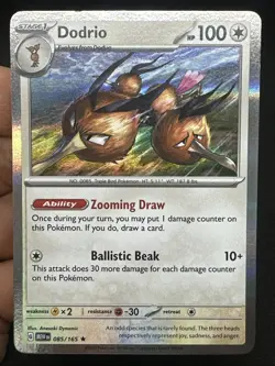 Dodrio 085/165 holo - LP-NM - Pokemon TCG Card - Image 1