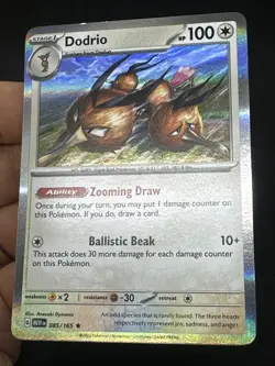 Dodrio 085/165 holo - LP-NM - Pokemon TCG Card - Image 2