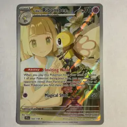 Lillie's Ribombee 164/159 Illustration Rare - Journey Together Pokemon TCG - Image 1