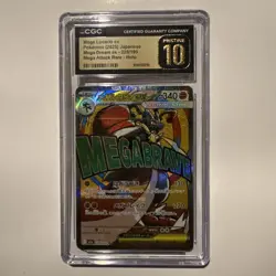 🔥Pokemon Mega Lucario ex 228/193 Mega Dream ex - Japanese CGC Pristine 10 - Image 1
