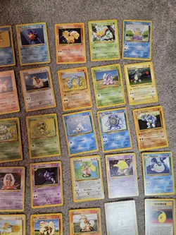 1999 Pokemon Base Set Lot - 68 Different Cards - Great Condition Not Played! - Image 3