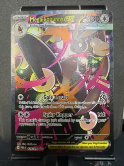 Pokemon TCG Mega Lopunny EX SIR 128/94 - Phantasmal Flames Pack Fresh - Image 1