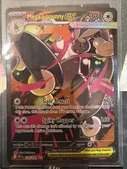 Pokemon TCG Mega Lopunny EX SIR 128/94 - Phantasmal Flames Pack Fresh - Image 3