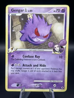 Pokemon TCG Gengar GL - 40/111 - Pokemon Rising Rivals - Image 1