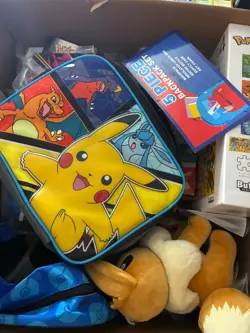 Vintage & Modern Pokemon Accessories Toys Fire Mystery Box 20lbs - Image 3