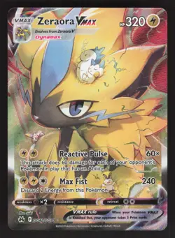 Zeraora VMAX GG42/GG70 Pokemon TCG Crown Zenith NM - Image 1