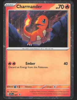 Charmander SVP 047 Cosmos Pokemon TCG Scarlet & Violet Promo NM - Image 1