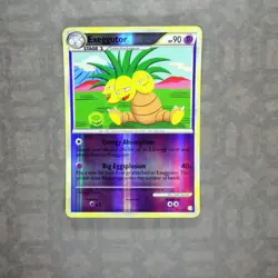 Pokemon TCG Exeggutor 18/123 HeartGold SoulSilver (HS) Reverse Holo Rare 2010 LP - Image 1
