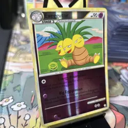 Pokemon TCG Exeggutor 18/123 HeartGold & SoulSilver Reverse Holo Rare Card - Image 2