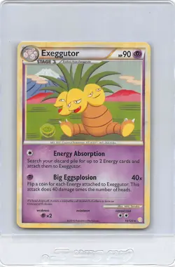 EXEGGUTOR 18/123 - NOH-Holo RARE - HeartGold SoulSilver - POKEMON CARD - NM/LP - Image 1