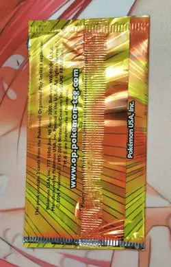 EMPTY - Pokemon - Pop Series 1 - Blaziken Pack Wrapper - Image 2
