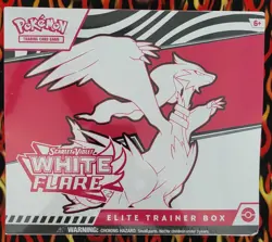 Pokemon White Flare ETB Regular Elite Trainer Box TCG Sealed - Image 1