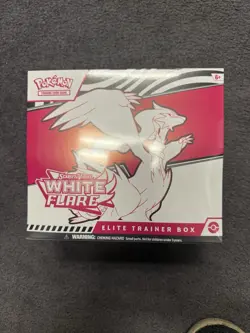 Pokemon White Flare ETB Regular Elite Trainer Box TCG Sealed - Image 1