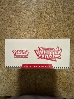 Pokemon White Flare ETB Regular Elite Trainer Box TCG Sealed - Image 2