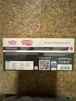 Pokemon White Flare ETB Regular Elite Trainer Box TCG Sealed - Image 4
