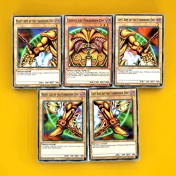 5-Cards Exodia the Forbidden One - YuGiOh Legendary Decks II LDK2-ENY04-ENY08 - Image 1