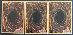 YUGIOH 3x Magician's Robe LEDD-ENA04 Common 1st Edition LP - Image 2