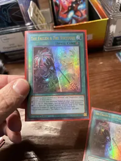 Yu-Gi-Oh! The Fallen & the Virtuous - Ultra Rare 1st Edition CH01-EN019 NM - Image 3