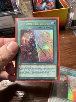 Yu-Gi-Oh! The Fallen & the Virtuous - Ultra Rare 1st Edition CH01-EN019 NM - Image 4