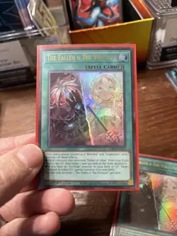 Yu-Gi-Oh! The Fallen & the Virtuous - Ultra Rare 1st Edition CH01-EN019 NM - Image 5
