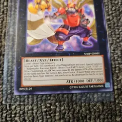 Yugioh Number 64 Ronin Raccoon Sandayu SHSP-EN051 1st Edition Near Mint - Image 2