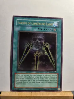 Yugioh! TCG Swords of Concealing Light FET-EN042 Ultimate Rare Unlimited (LP) - Image 1
