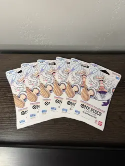 6x One Piece OP-05 Awakening of the New Era OP05 Sleeved Blister Booster Packs - Image 1