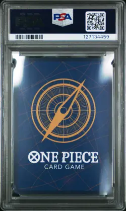 2025 ONE PIECE OP11-A FIST OF DIVINE SPEED ALTERNATE ART #031 JINBE PSA 9 - Image 2