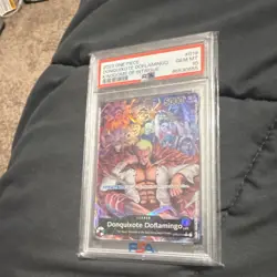 One Piece Donquixote Doflamingo 019 Kingdoms Intrigue Leader Foil PSA 10 - Image 1