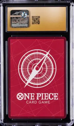 2025 ONE PIECE ANIME 25TH COLL JPN LEADER FOIL PARALLEL UTA CGC 10 PRISTINE - Image 2
