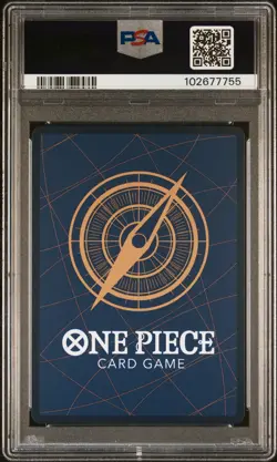 2023 ONE PIECE OP02-PARAMOUNT WAR ALTERNATE ART #120 UTA PSA 10 - Image 2