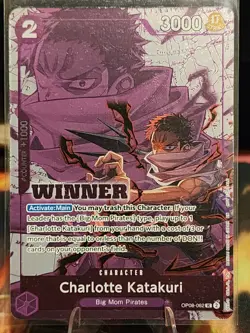 Charlotte Katakuri (Winner Pack 2025 Vol. 3) OP08-062 One Piece Promotion Foil - Image 1