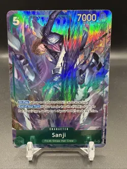One Piece CCG OP-13 Carrying On His Will - Sanji Alt Art Card Op13-027 ENGLISH - Image 1