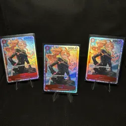 Foil Sanji OP10-005 Royal Blood One Piece TCG X3 - Image 1