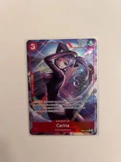 One Piece TCG Carina Rare Alt Art 500 Years In The Future OP07-005 English - NM - Image 1
