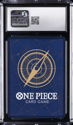 2022 ONE PIECE JPN TOURNAMENT PROMOS CHAMP SET #P-001 MONKEY D. LUFFY CGC 8 - Image 2