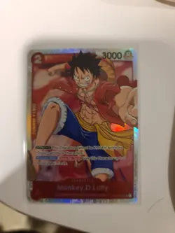 Monkey.D.Luffy OP01-024 - One Piece TCG - SR Near-Mint Super Rare English - Image 1
