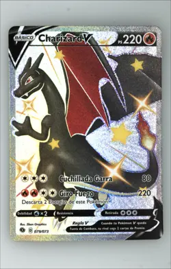 CHARIZARD V #079/073 - SECRET FULL ART - 2020 Pokemon Champion's Path (SPANISH) - Image 1